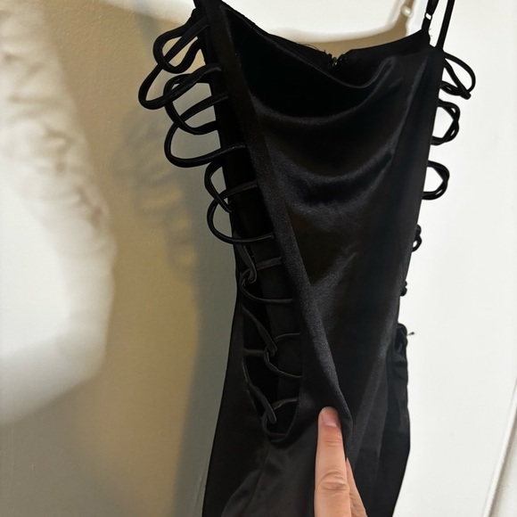 Windsor Black Open Sides Bodycon Dress - Picture 7 of 16